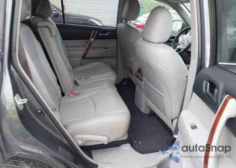 2013 Toyota Highlander V6 Limited из США, поврежденный, VIN 5TDDK3EH2DS215913